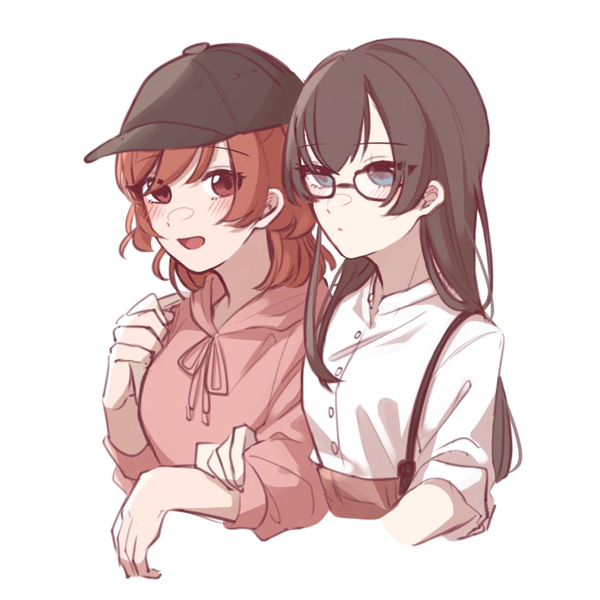 aijou karen and kagura hikari (shoujo kageki revue starlight) drawn by hirake_goma