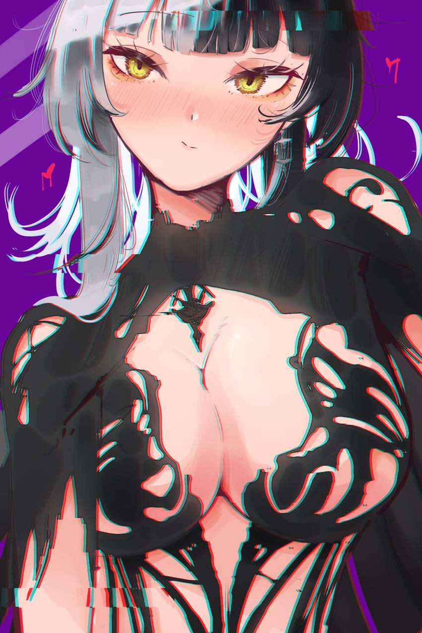 shiori novella (hololive and 1 more) drawn by trashcan223