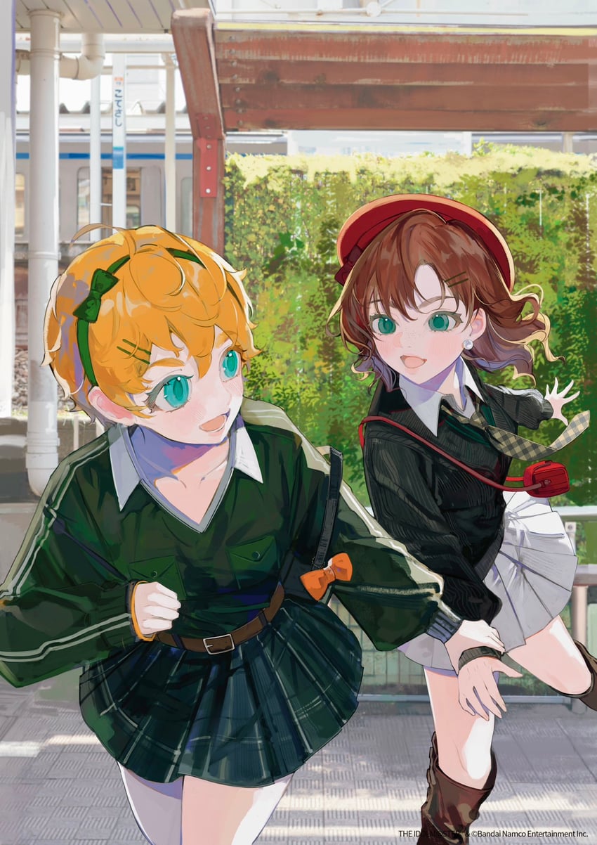 cathy graham and kate (idolmaster and 1 more) drawn by ponn_mame
