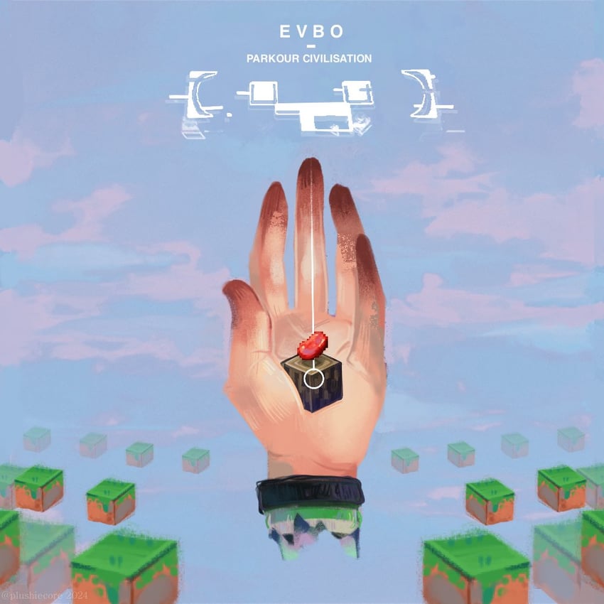 evbo (minecraft and 4 more) drawn by plushiecore