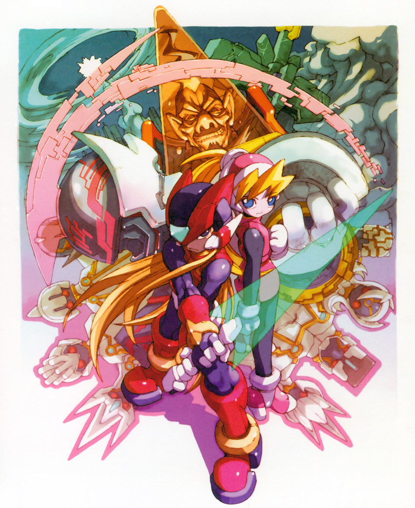 zero, zero(z), ciel, omega, dr. weil, and 8 more (mega man and 2 more) drawn by nakayama_tooru