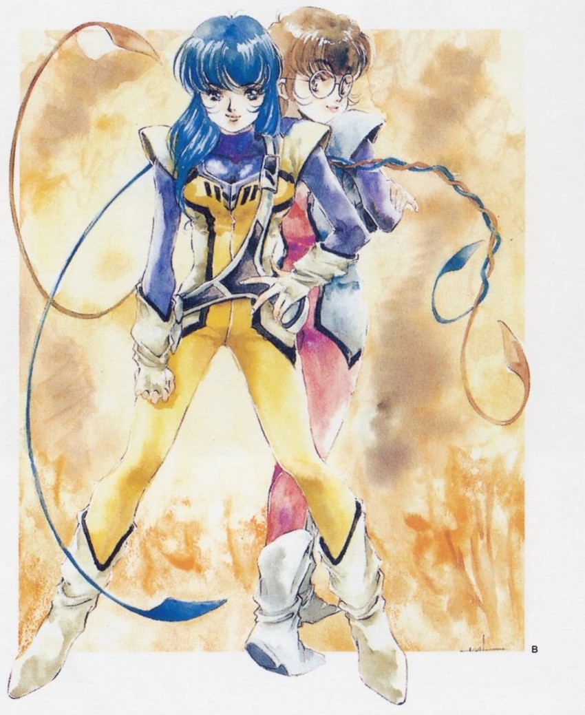 emaan, lieea, and maaie (orguss and 1 more) drawn by mikimoto_haruhiko