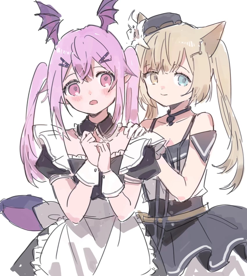 manticore and nightmare (arknights) drawn by red_medicine