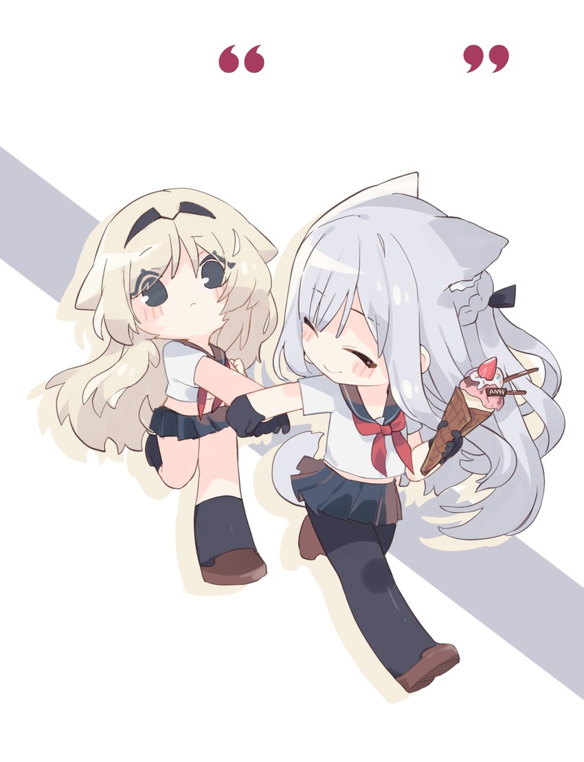 ak-12 and an-94 (girls' frontline) drawn by cui_pi_cha_tu