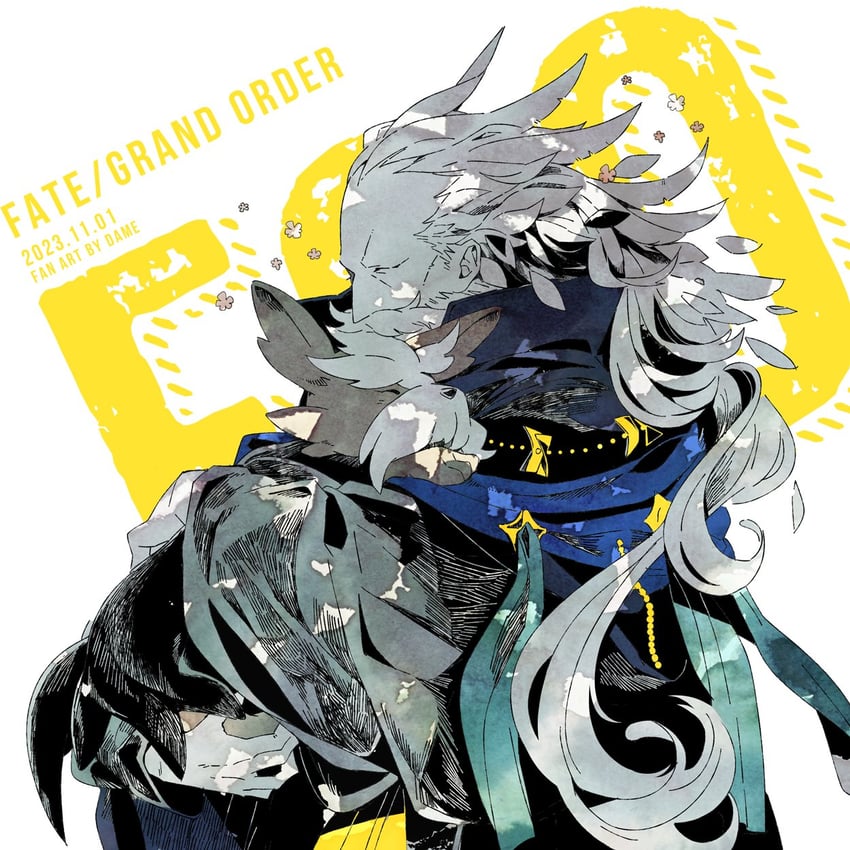 ptolemy and herdier (fate and 2 more) drawn by dame_(dame_ice)