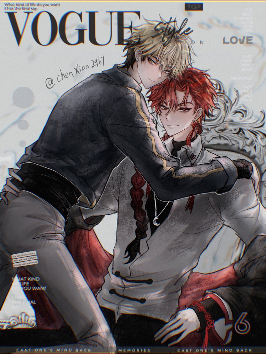 xia fei and xiao weiying (shiguang dailiren) drawn by yuxianchen