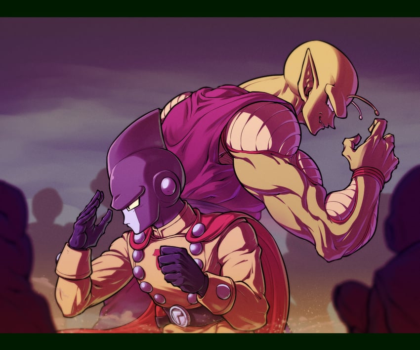 piccolo, gamma 1, and orange piccolo (dragon ball and 2 more) drawn by koukyouji