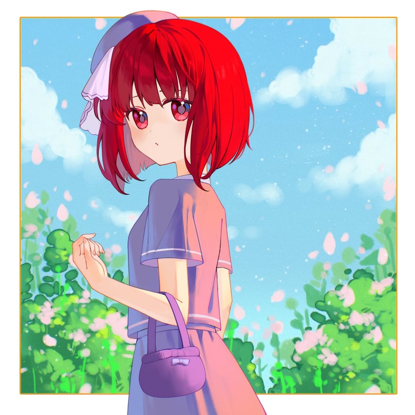 arima kana (oshi no ko) drawn by xiang_yu_pai