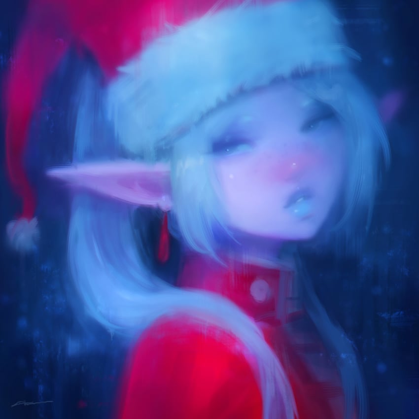 frieren (sousou no frieren) drawn by alex_chow