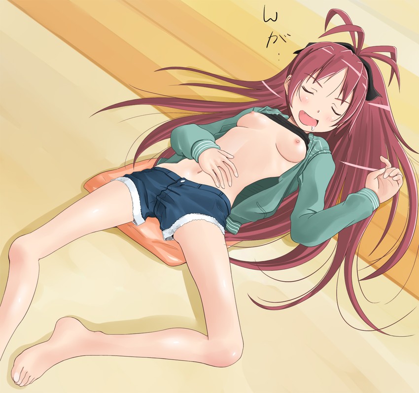 sakura kyoko (mahou shoujo madoka magica) drawn by shuuji_(shumi)