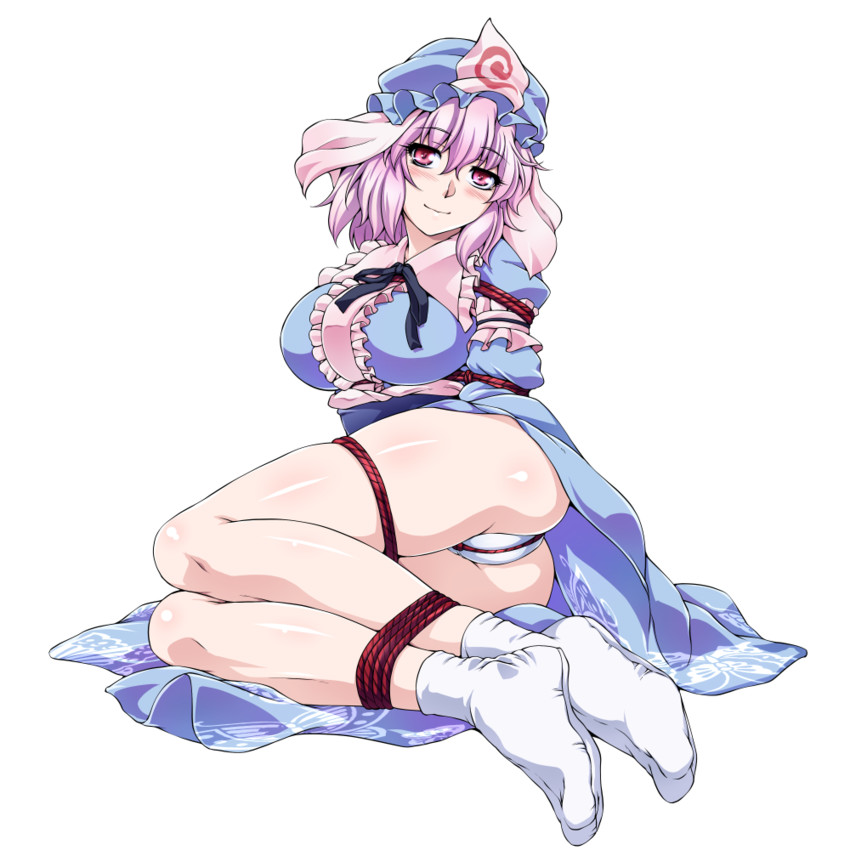 saigyouji yuyuko (touhou) drawn by ootsuki_wataru