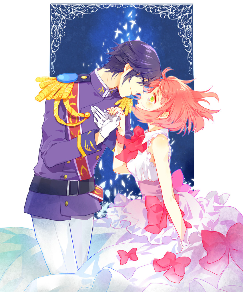 nanami haruka and ichinose tokiya (uta no prince-sama) drawn by karuha