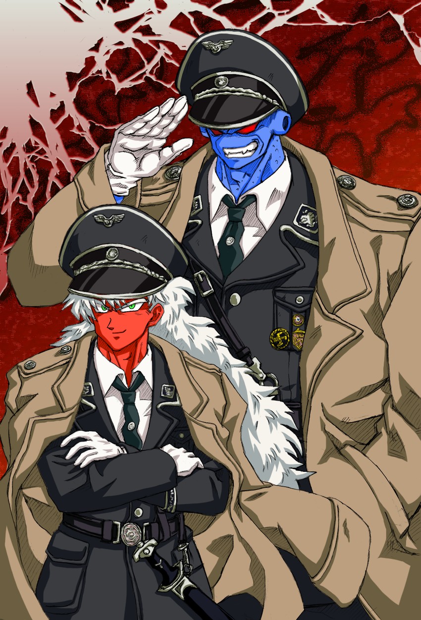 jeice, burter, and ginyu force (dragon ball and 1 more) drawn by shinomiya_akino
