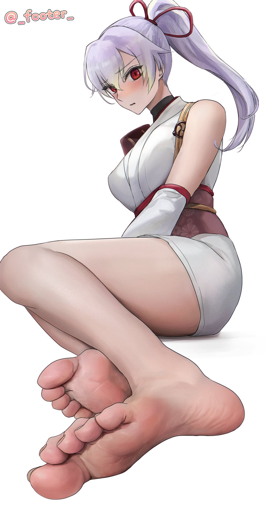 tomoe gozen (fate and 1 more) drawn by footer@unyaaan
