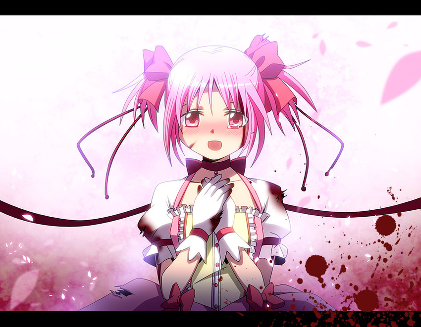 kaname madoka (mahou shoujo madoka magica) drawn by bowl_tanuki