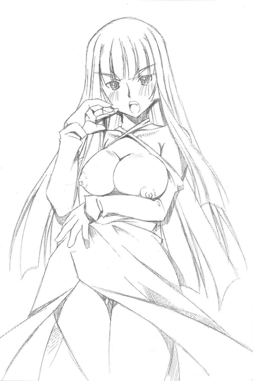 arika anarchia entheofushia (mahou sensei negima!) drawn by k.m.station