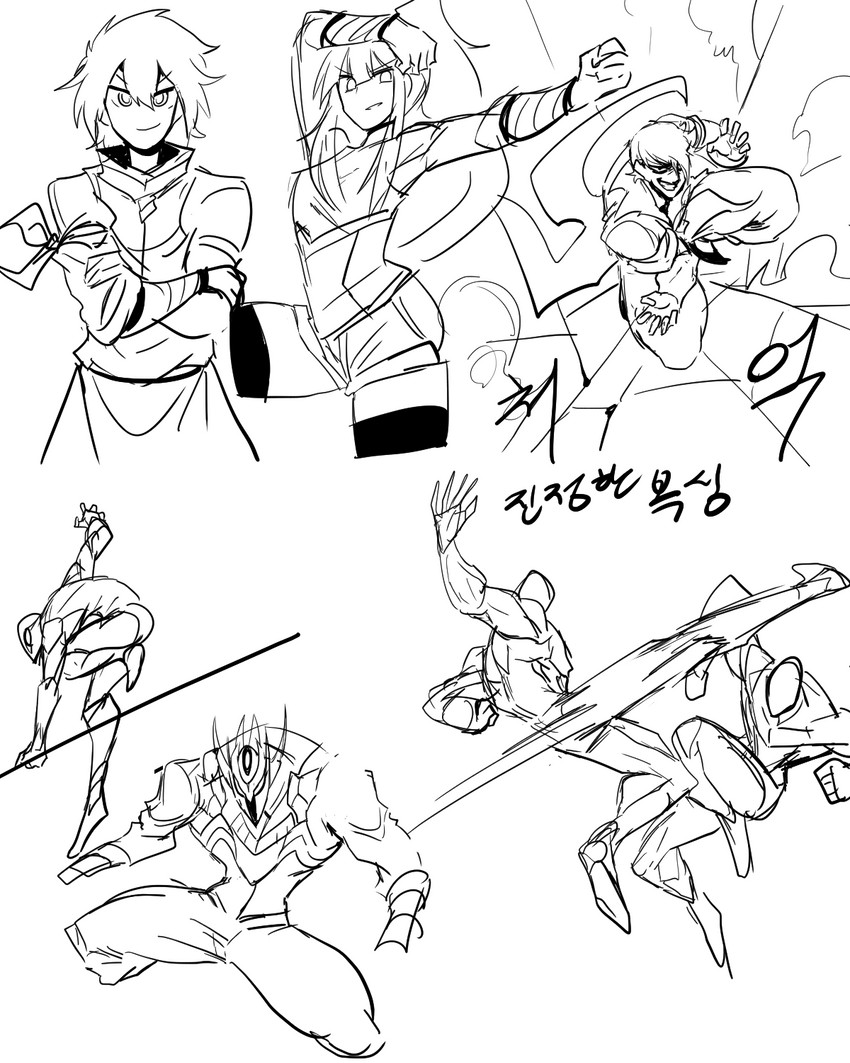 spider-man (original and 2 more) drawn by mannungei