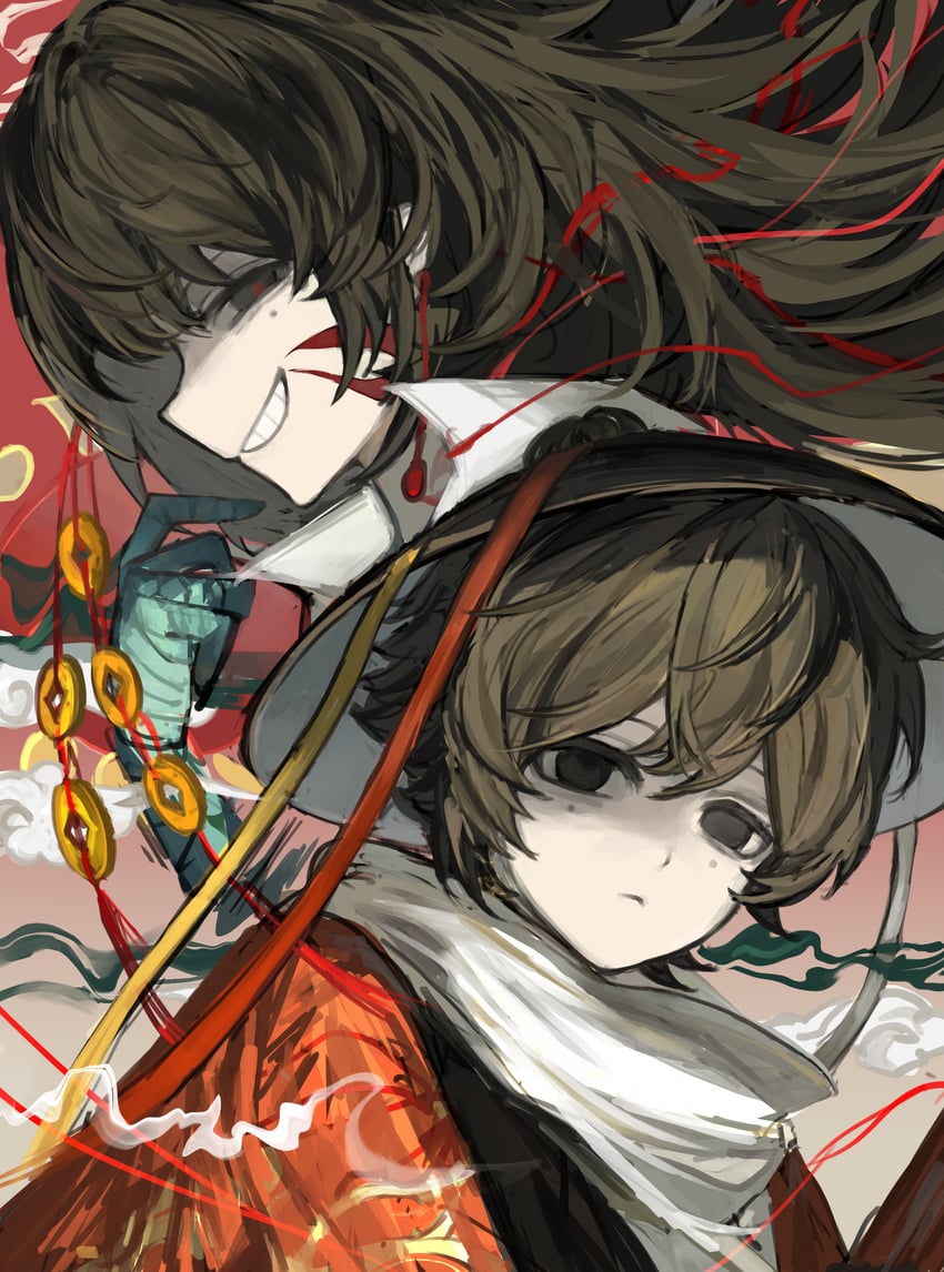 zhao yuwen and cen boyao (huayangshan jishi) drawn by xiaofan69759