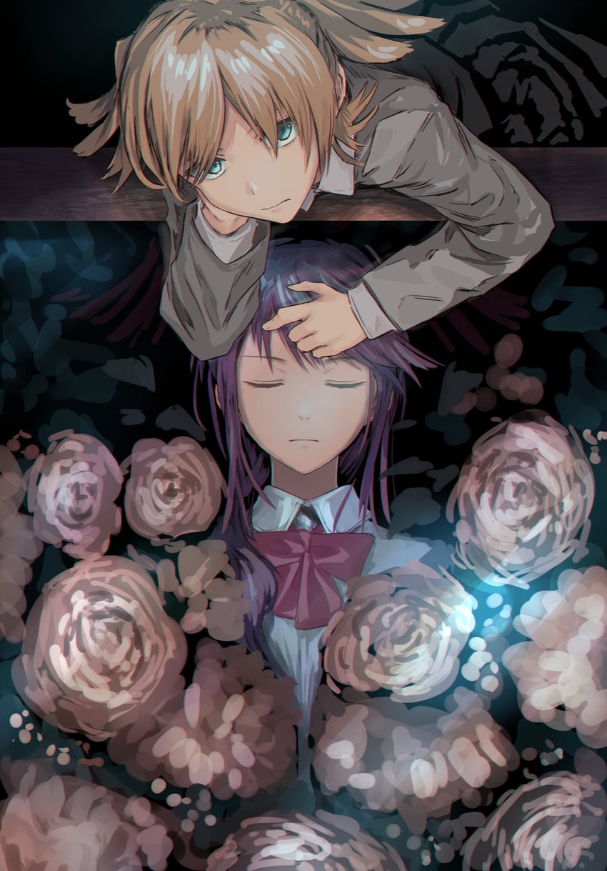 daiba nana and hoshimi junna (shoujo kageki revue starlight) drawn by bullfalk