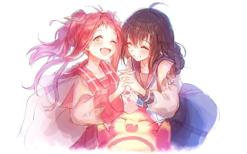 lisbeth finn lustburg and kasumi (ta ga tame no alchemist) drawn by yamori_(stom)
