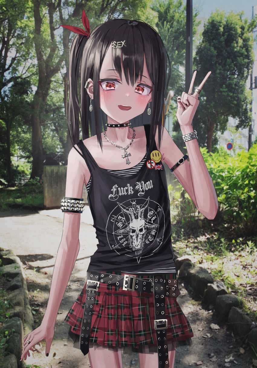 baphomet (original and 1 more) drawn by gishiki_(gshk)