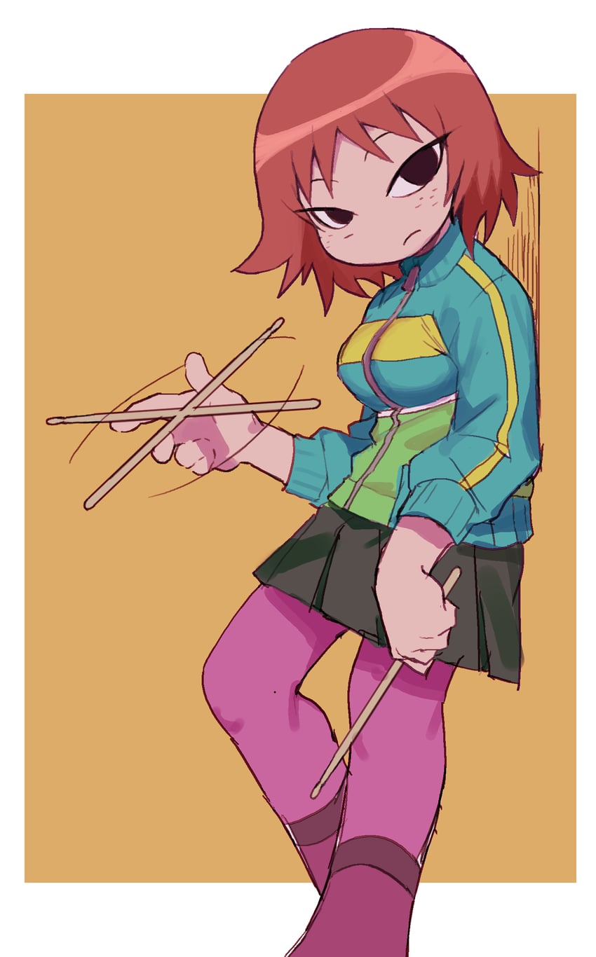 kim pine (scott pilgrim and 1 more) drawn by sanjiro_(tenshin_anman)