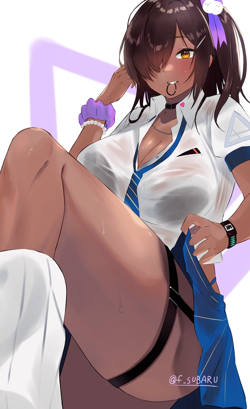 naga (goddess of victory: nikke) drawn by fujisaki_subaru
