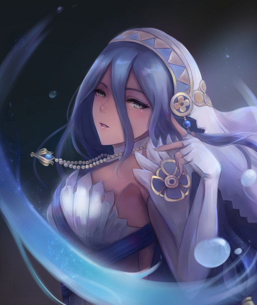 azura (fire emblem and 1 more) drawn by leonmandala