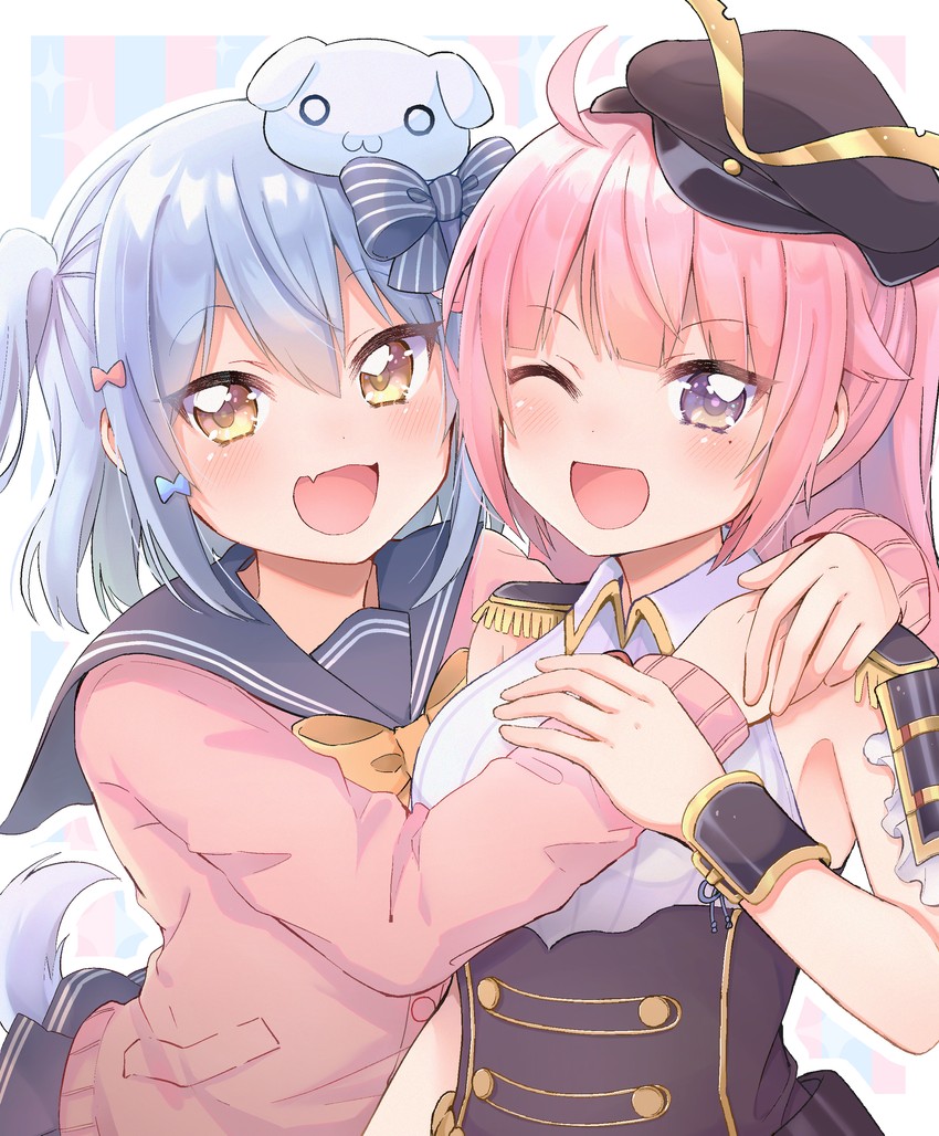 inuyama tamaki and oda nobuhime (noripro and 1 more) drawn by koni_suke
