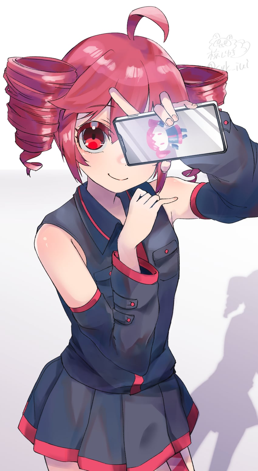 kasane teto (utau and 1 more) drawn by muku_shiyuki