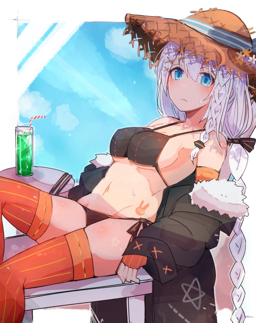 kizuna akari (vocaloid and 1 more) drawn by kujira_hebi
