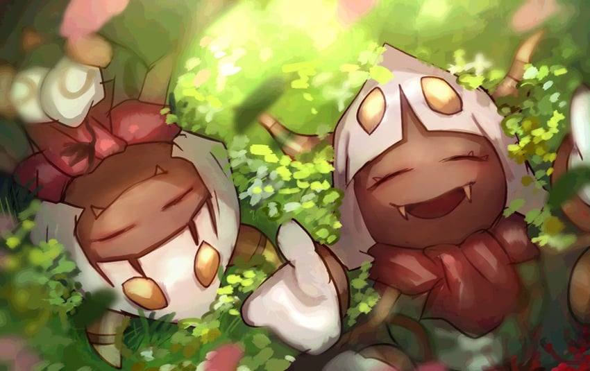 taranza, queen sectonia, and old friend (kirby and 1 more) drawn by shiburingaru
