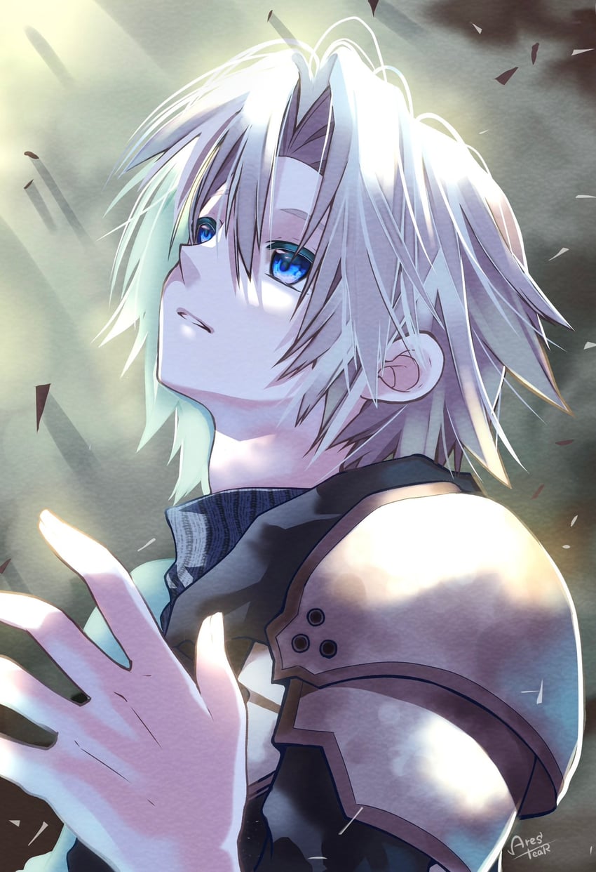sephiroth (final fantasy and 2 more) drawn by arestear0701