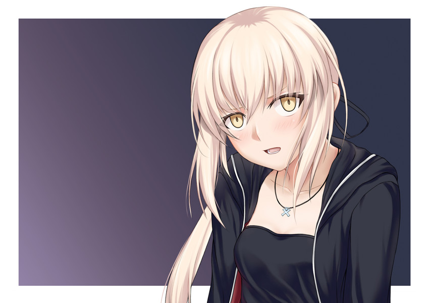 artoria pendragon and saber alter (fate and 1 more) drawn by miuka