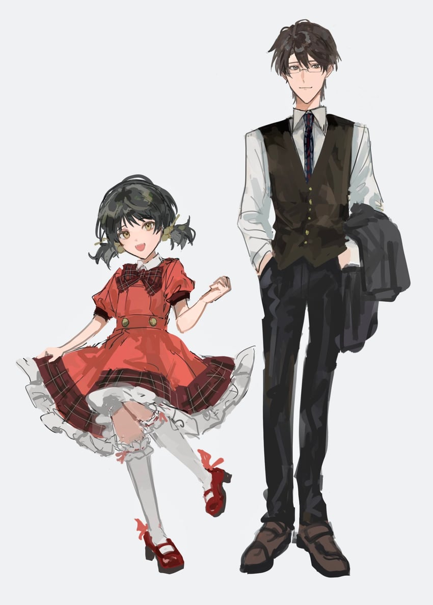 kaai yuki and hiyama kiyoteru (vocaloid and 1 more) drawn by gureru_(r_grey1204)