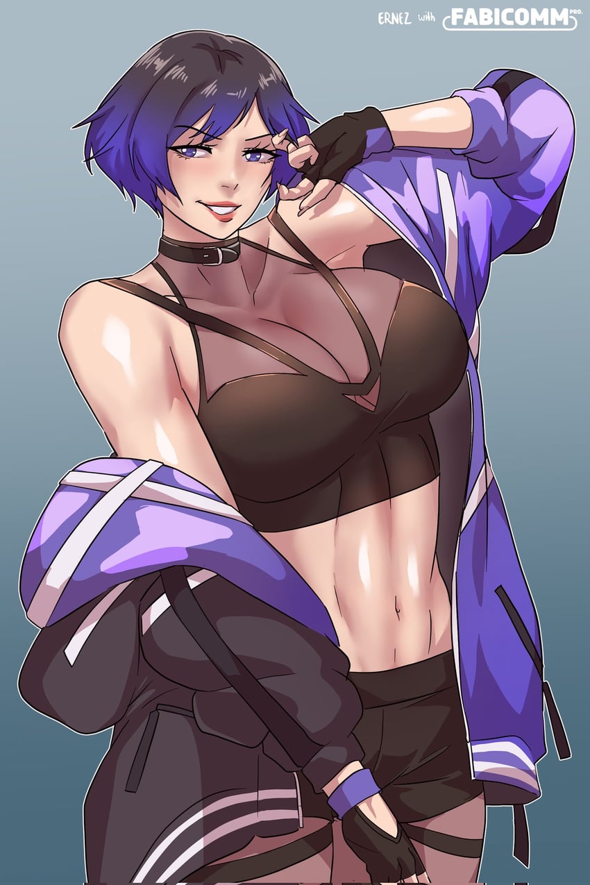 reina (tekken and 1 more) drawn by sweaty_moza