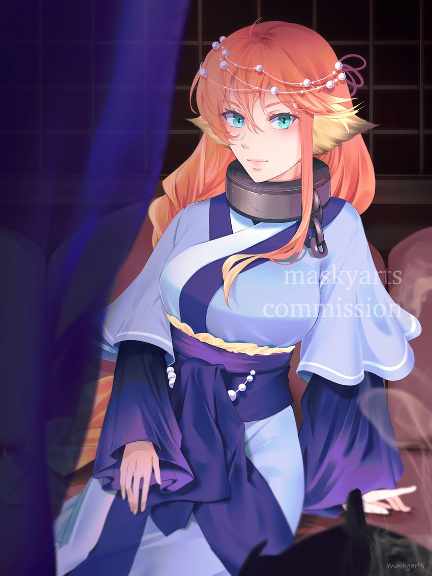 karulau and judith lanster (eiyuu densetsu and 2 more) drawn by maskyarts