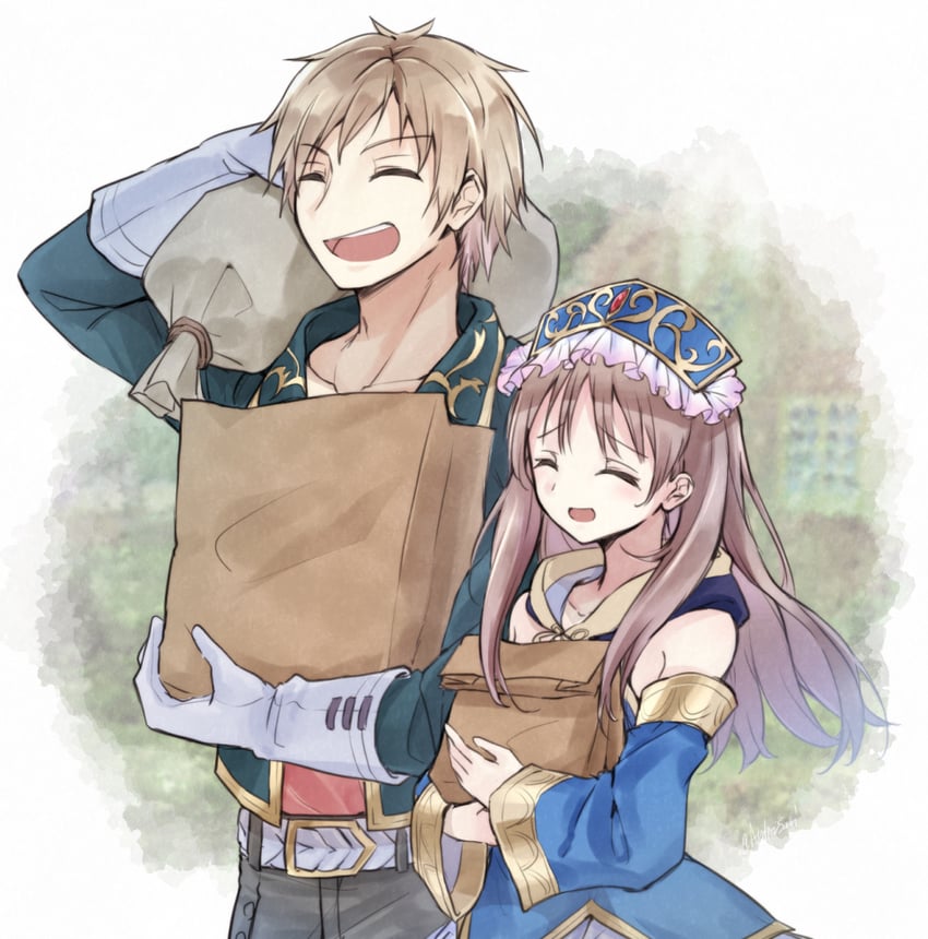 totooria helmold and gino knab (atelier and 1 more) drawn by karasumi_(aiseec)