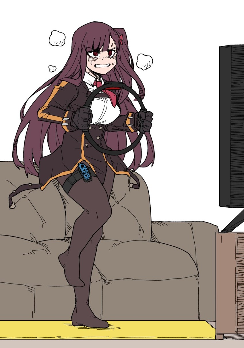 wa2000 (girls' frontline and 2 more) drawn by takoongyi