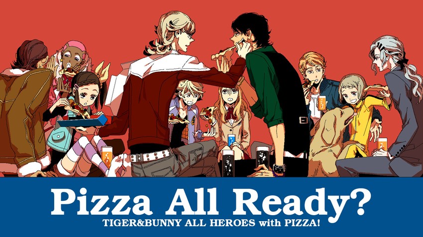barnaby brooks jr., kaburagi t. kotetsu, ivan karelin, huang pao-lin, karina lyle, and 6 more (tiger & bunny) drawn by hoshino_lily