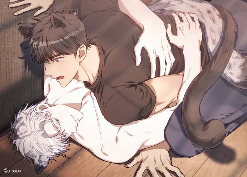 jeong taeui and ilay riegrow (passion) drawn by o_ssion