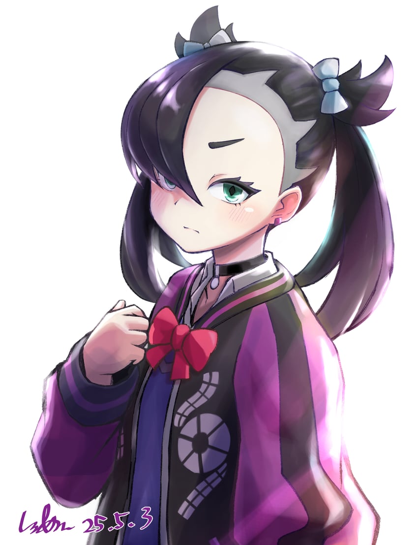 marnie (pokemon and 1 more) drawn by shiroan_oekaki