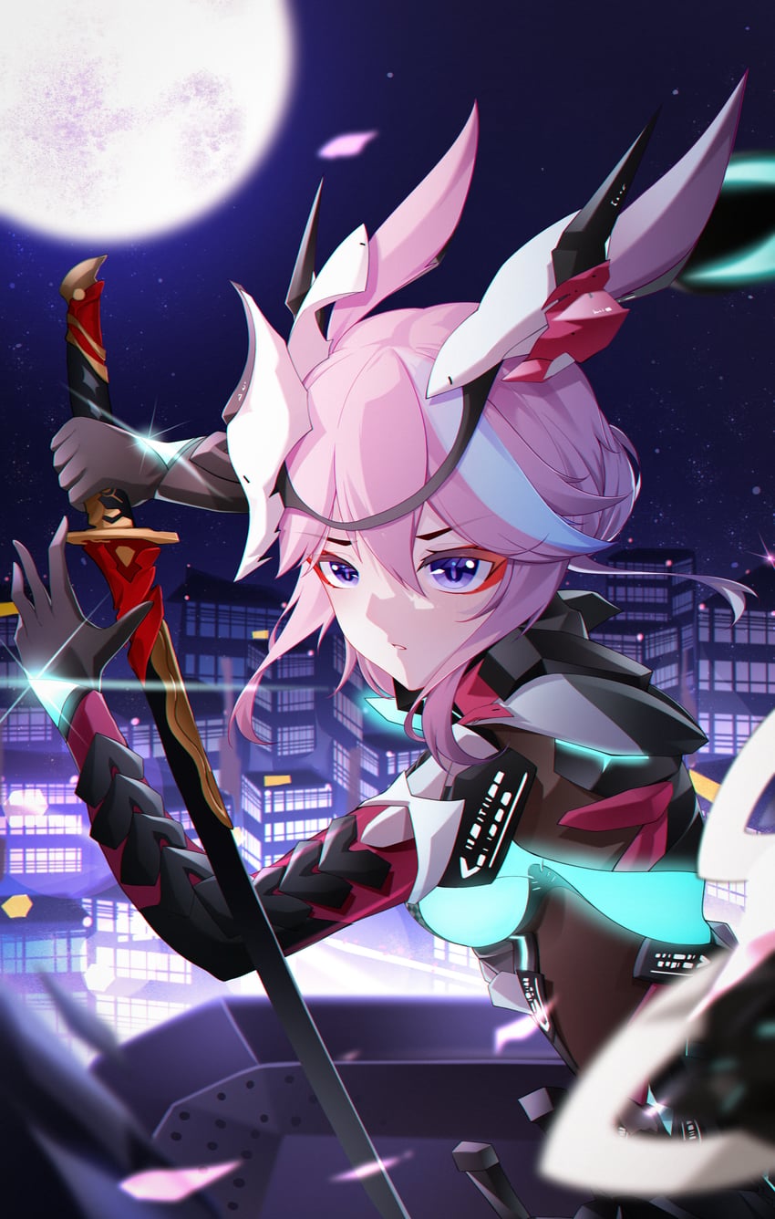 yae sakura and yae kasumi (honkai and 1 more) drawn by ziluolan_jia_de_mao