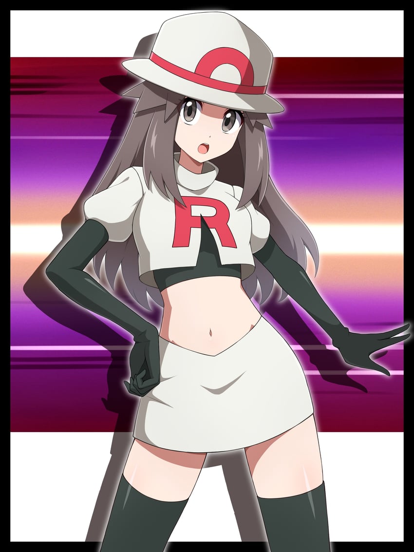 leaf (pokemon and 1 more) drawn by shabana_may
