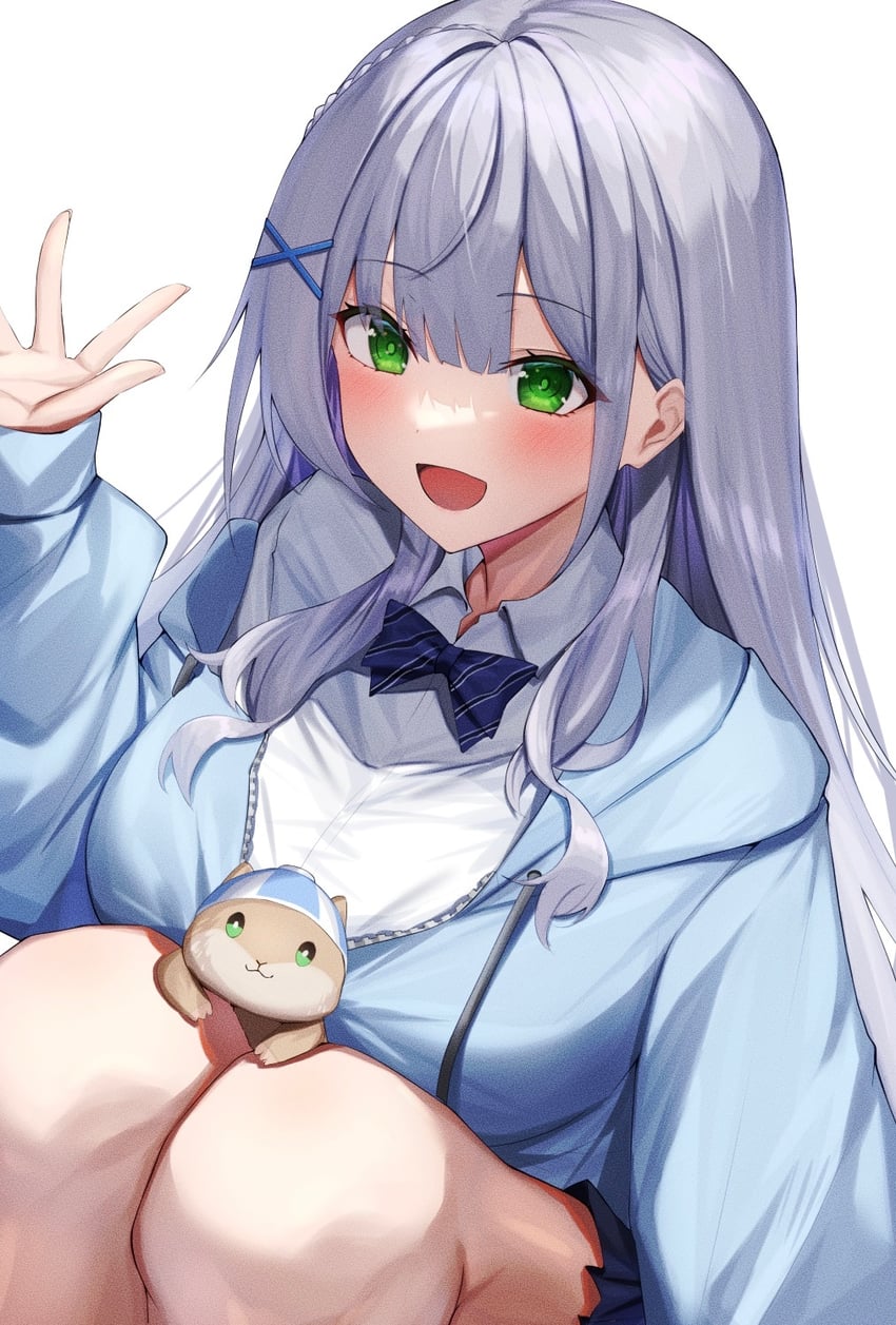 shirogane noel and dan'in-san (hololive) drawn by menmen_(menmen13s)