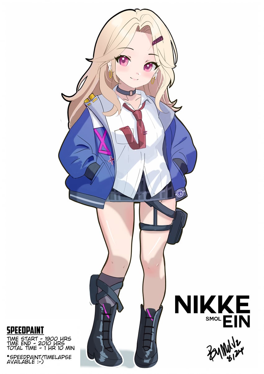 ein (goddess of victory: nikke) drawn by melissa_v2