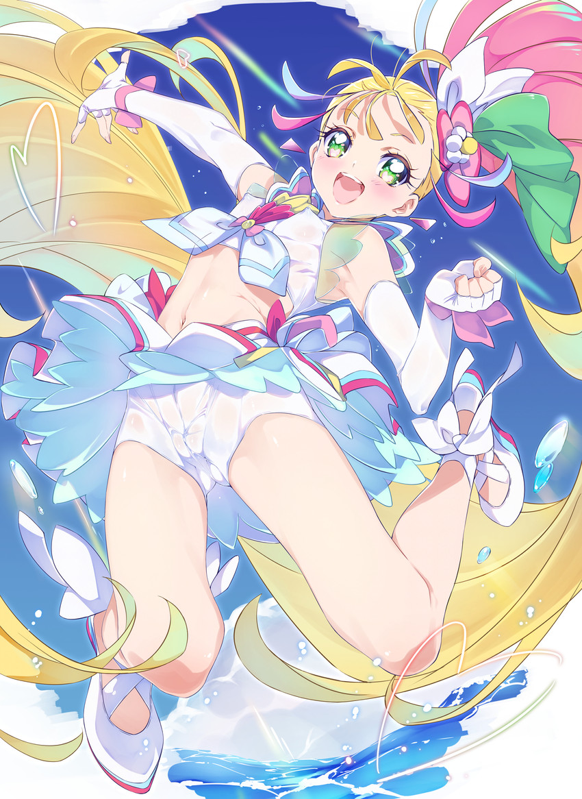 natsuumi manatsu and cure summer (precure and 1 more) drawn by niko_(tama)