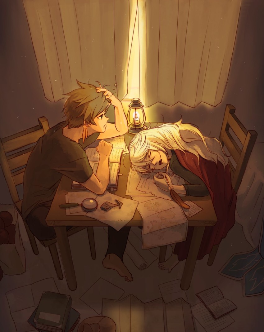 sorey and mikleo (tales of and 1 more) drawn by kodu5510