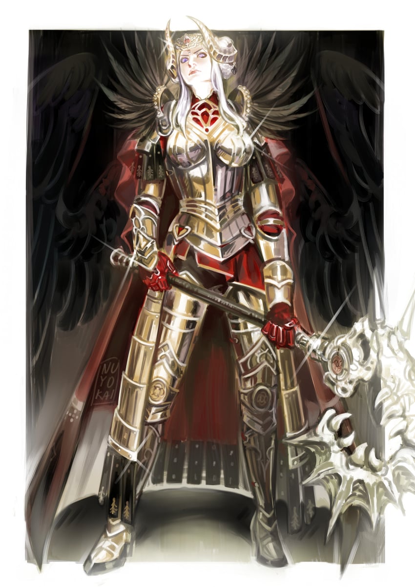 edelgard von hresvelg (fire emblem and 2 more) drawn by nuyokaiart