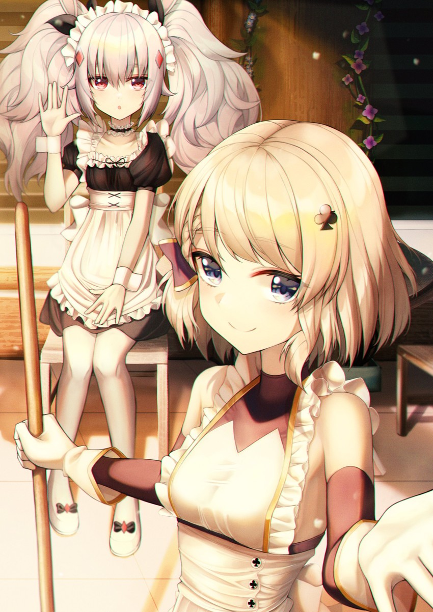laffey and z23 (azur lane) drawn by sora_(men0105)